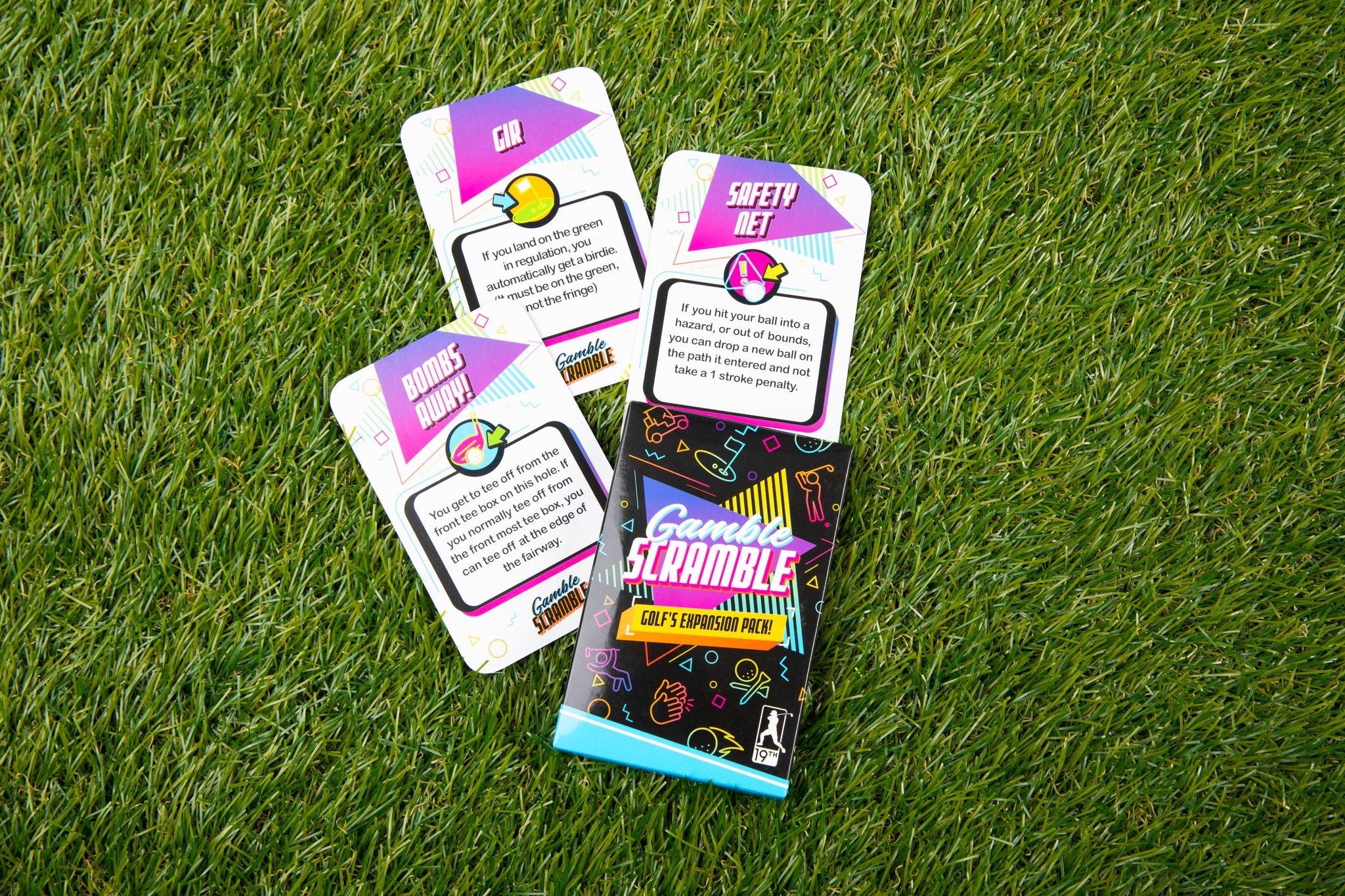 Gamble Gc Gamble Scramble, Golf Card Game – The 19th Hole